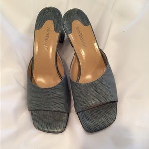 Ann Taylor Light Blue Summer Heels